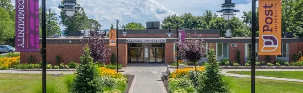 Leever Student Center at Post University in Waterbury, Connecticut.
